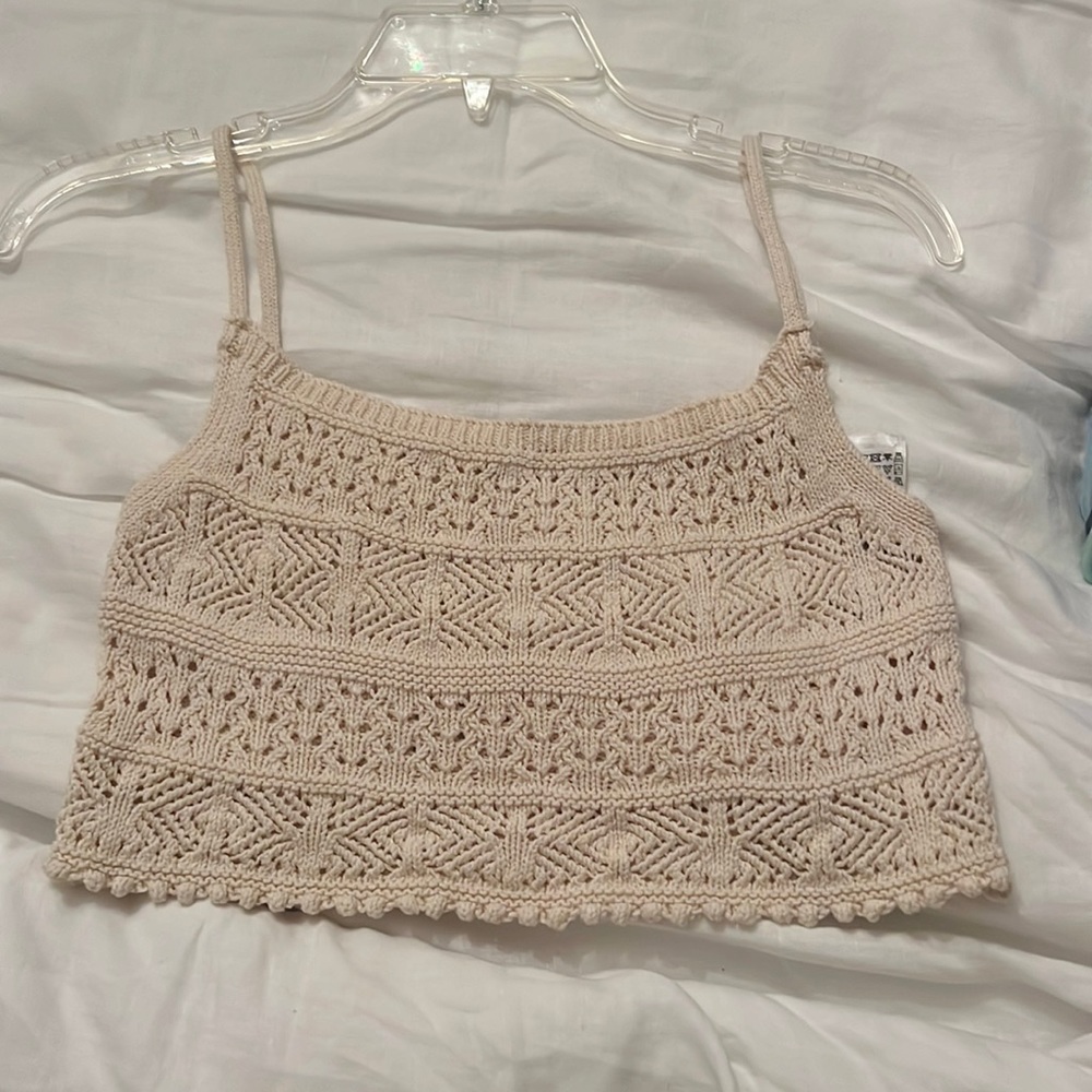 ZARA knit tank top